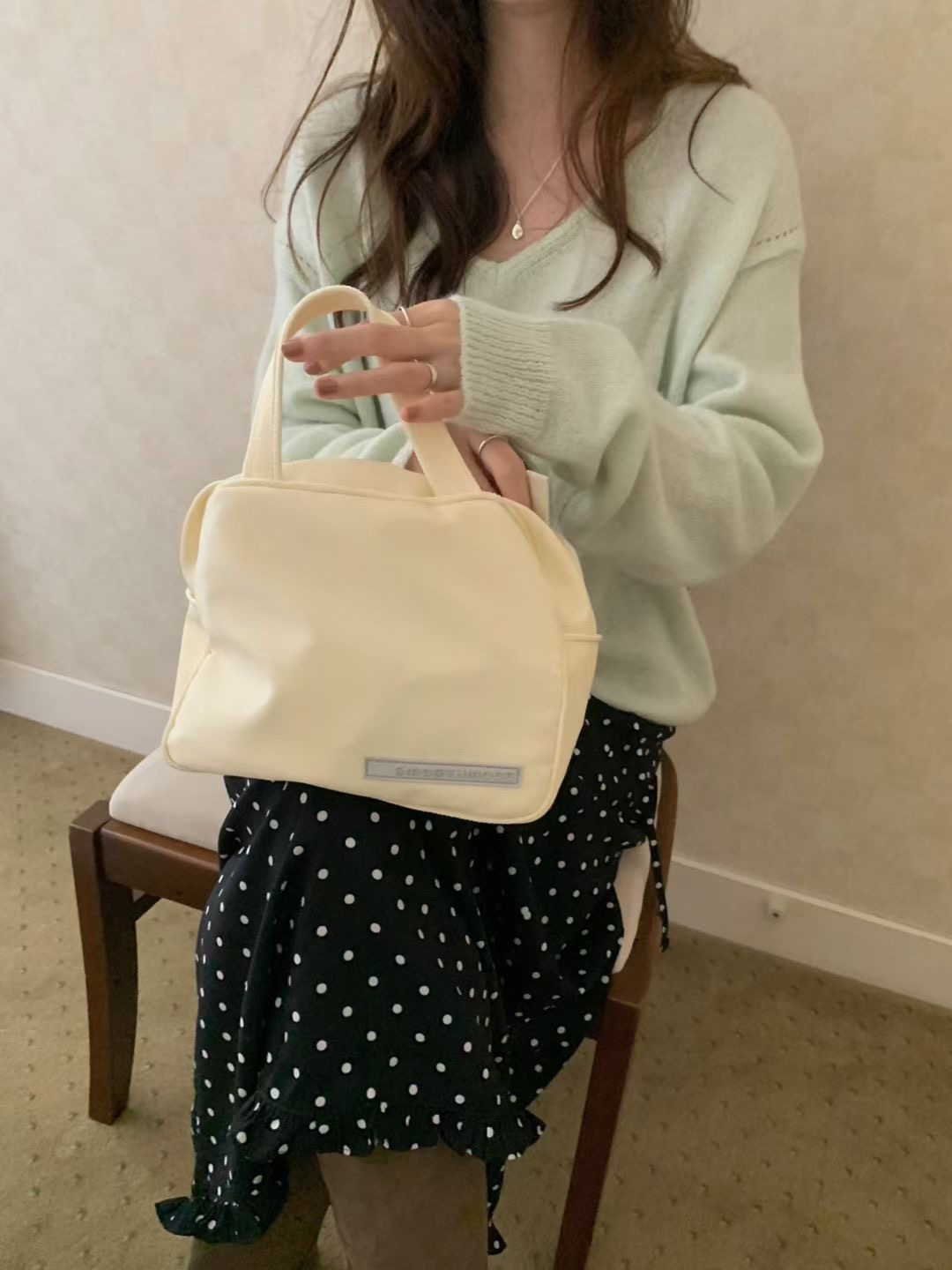 PYT-ot東大門㊣代購女士新品真品職業休閑人氣25秋冬時尚長裙pretty young thing長裙