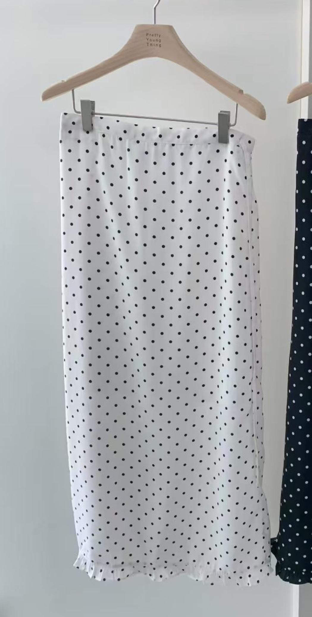 PYT-ot東大門㊣代購女士新品真品職業休閑人氣25秋冬時尚長裙pretty young thing長裙圖色1
