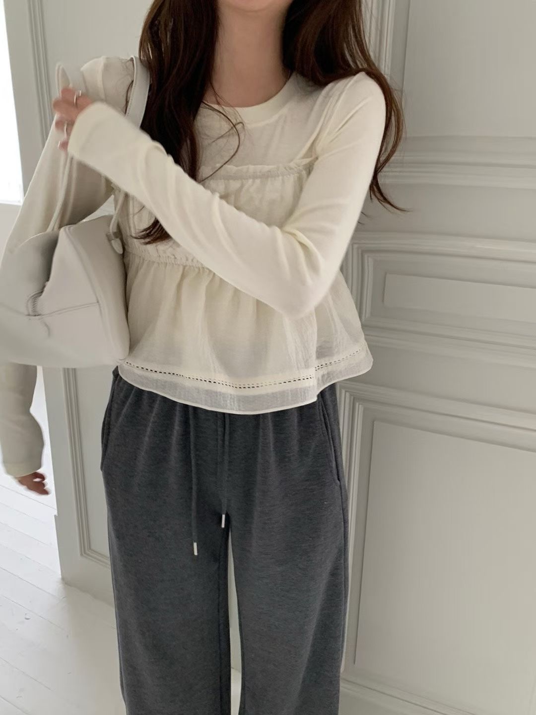 PYT-ot東大門㊣直郵女士新品時尚職業真品推薦人氣吊帶背心pretty young thing吊帶/背心