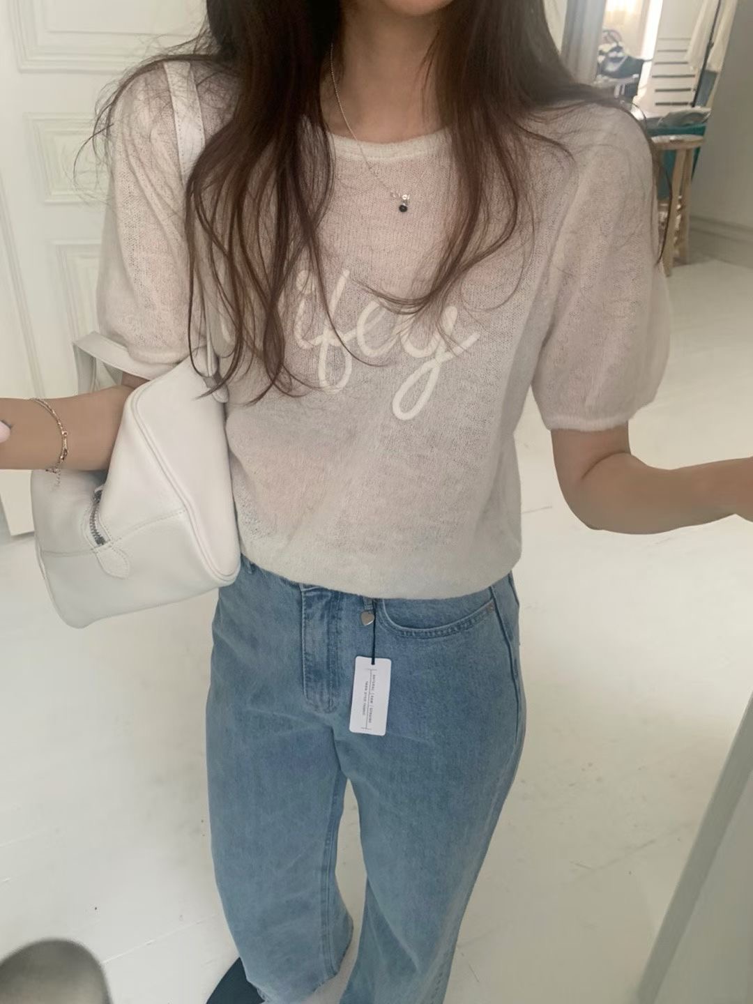 PYT-ot東大門㊣直郵女裝新品職業時尚熱賣推薦人氣真品針織衫pretty young thing針織衫圖色1
