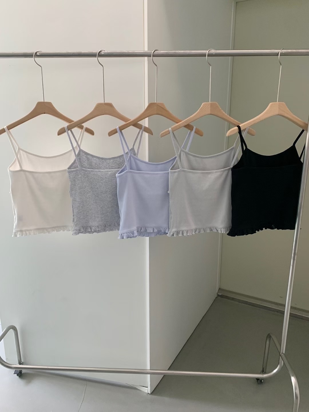 PYT-ot東大門㊣實拍女士新品職業休閑25秋冬人氣時尚吊帶背心pretty young thing吊帶/背心