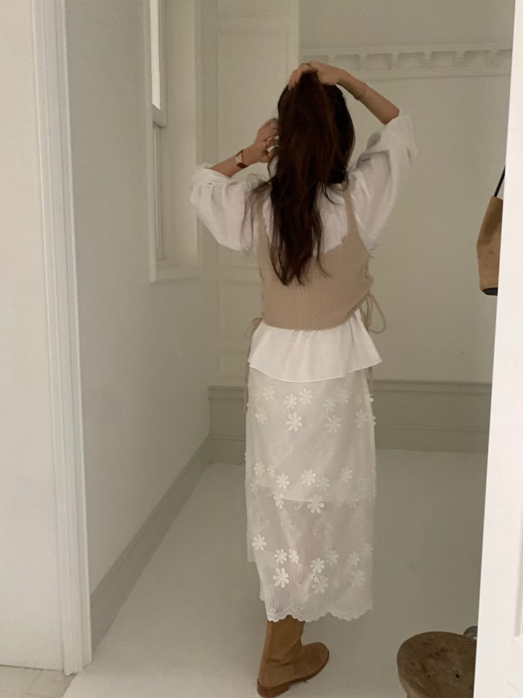 PYT-ot韓國代購㊣女士新品真品休閑人氣時尚25秋冬熱賣長裙pretty young thing長裙