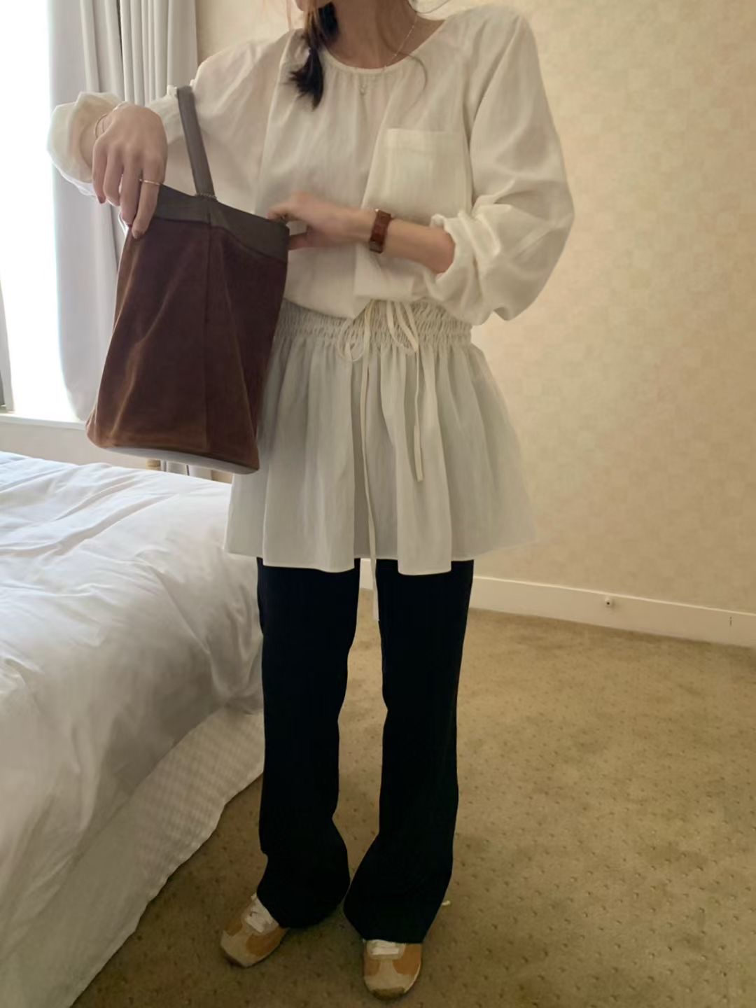PYT-ot韓國直郵㊣女士新款休閑熱賣人氣職業25秋冬推薦休閑褲pretty young thing休閑褲