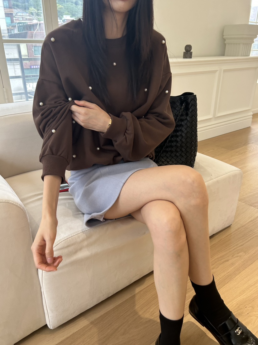 ME MO韓國代購㊣女裝新款25秋冬休閑職業時尚人氣推薦衛衣ME MO衛衣