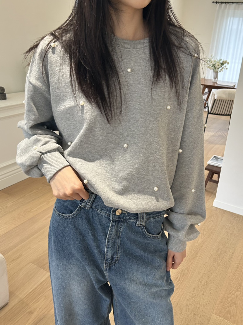 ME MO韓國代購㊣女裝新款25秋冬休閑職業時尚人氣推薦衛衣ME MO衛衣圖色3