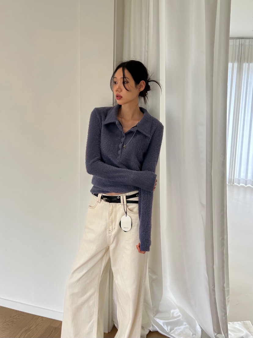 ME MO韓國直郵㊣女士新品人氣職業真品時尚休閑推薦針織衫ME MO針織衫