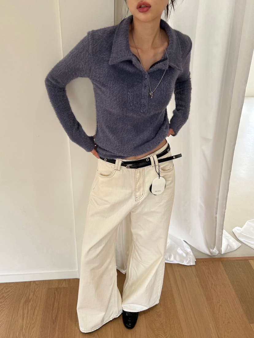 ME MO韓國直郵㊣女士新品人氣職業真品時尚休閑推薦針織衫ME MO針織衫