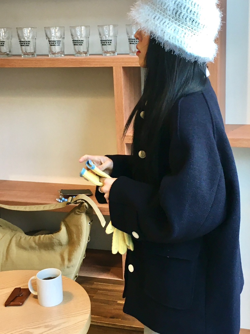 MOVENNE韓國直郵㊣女裝新款推薦人氣真品25秋冬熱賣短款大衣MOVENNE短款大衣