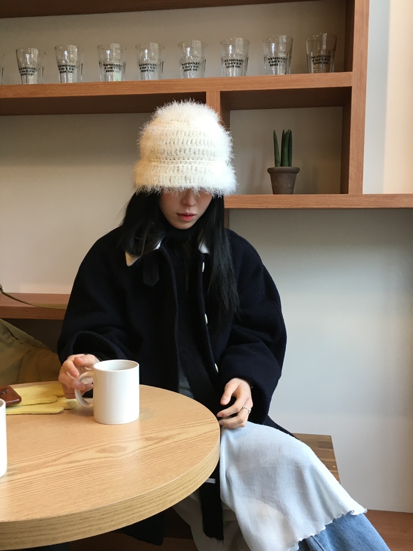 MOVENNE韓國直郵㊣女裝新款推薦人氣真品25秋冬熱賣短款大衣MOVENNE短款大衣