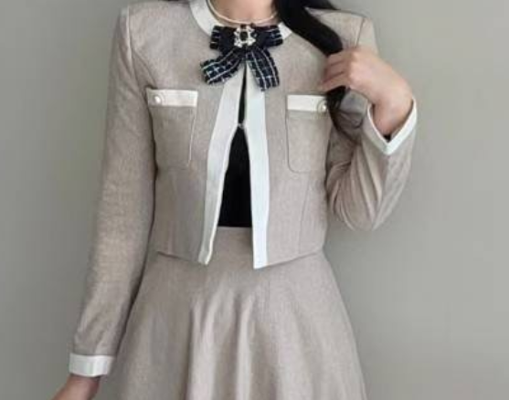 EEYOU東大門㊣代購女裝新款推薦熱賣25秋冬職業人氣真品夾克EEYOU夾克圖色2