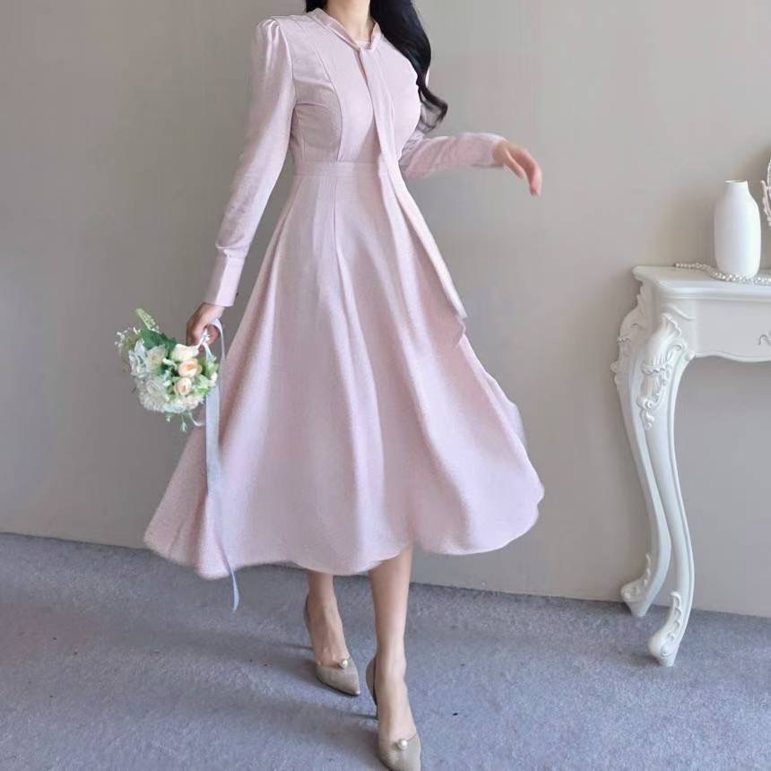 EEYOU東大門㊣直郵女士新品人氣25秋冬時尚熱賣真品推薦連衣裙EEYOU連衣裙圖色1