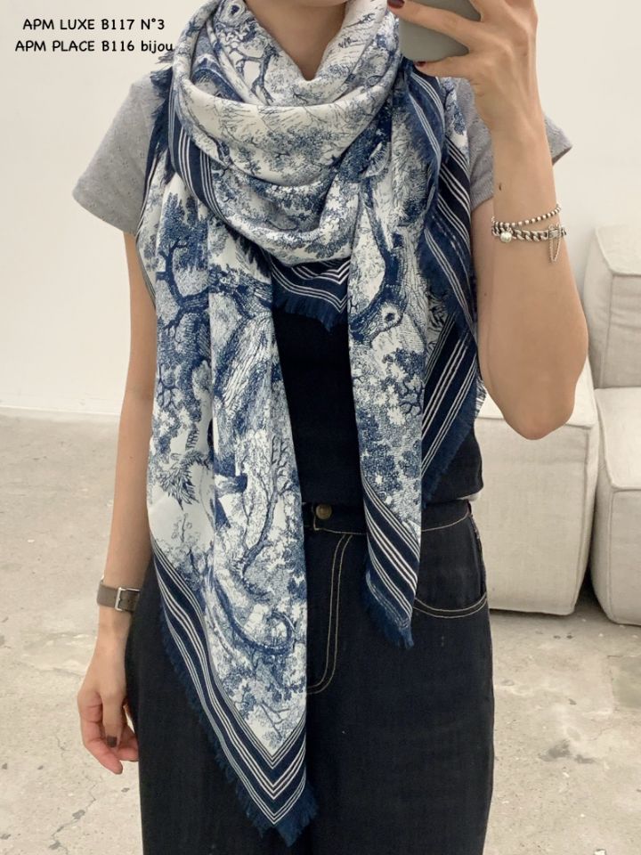 N3韓國代購㊣女士新品25秋冬熱賣推薦職業時尚休閑圍巾披肩N3圍巾/披肩