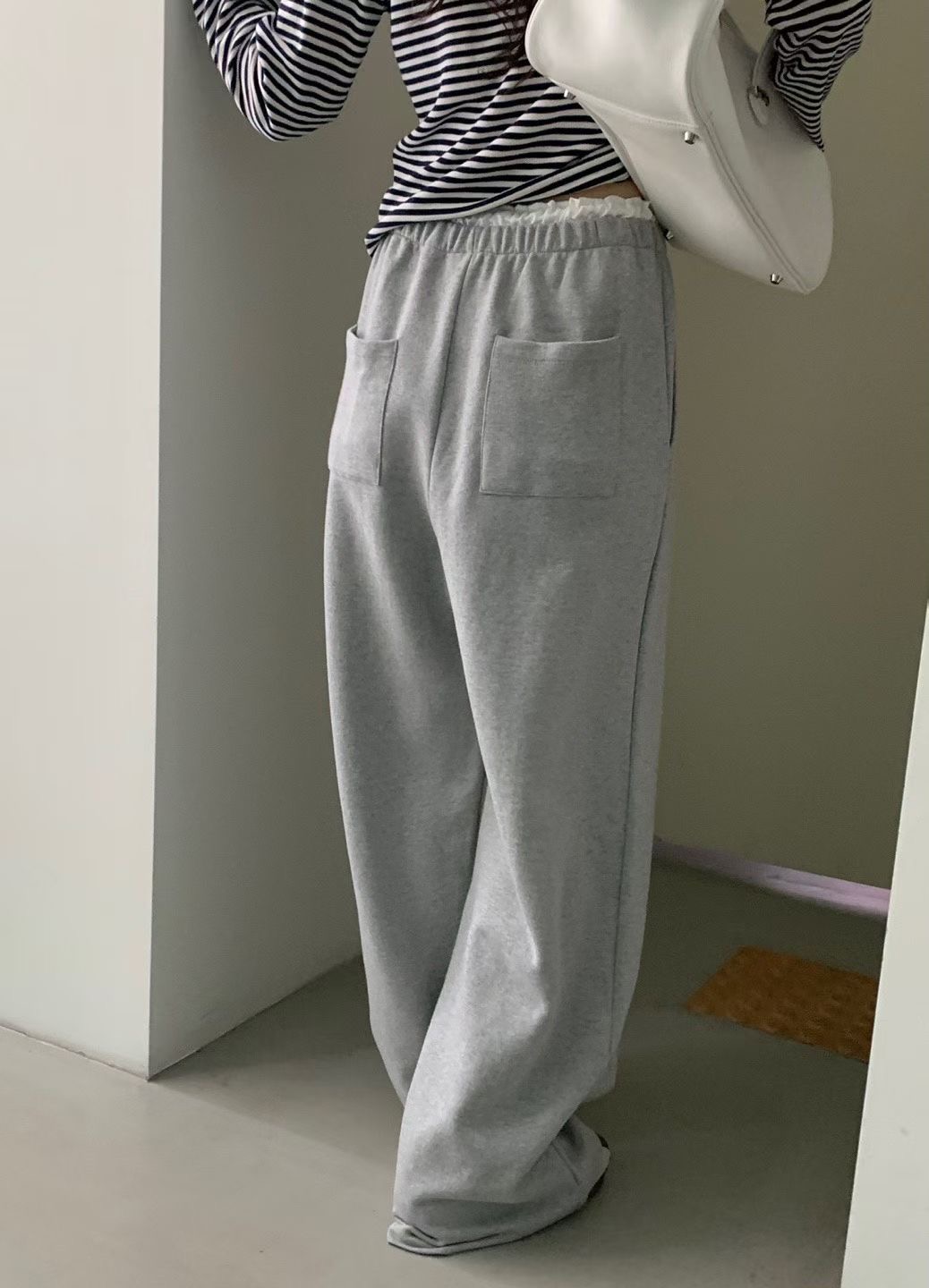 FREELOVE韓國代購㊣女裝新品休閑熱賣真品25秋冬時尚休閑褲FREELOVE休閑褲