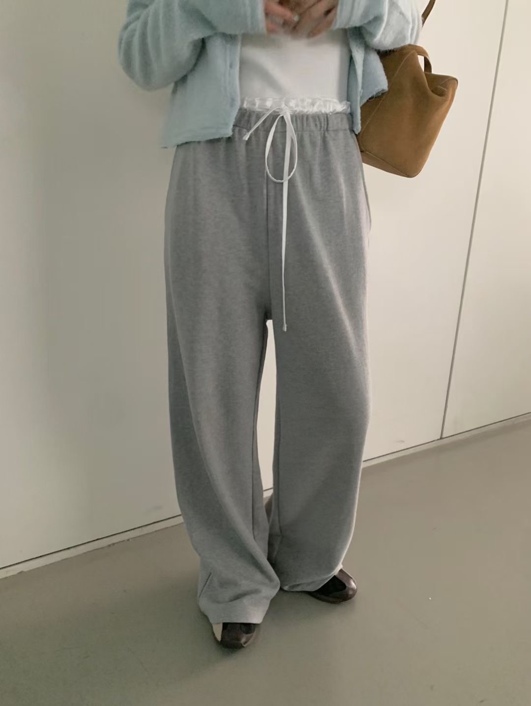 FREELOVE韓國代購㊣女裝新品休閑熱賣真品25秋冬時尚休閑褲FREELOVE休閑褲圖色2