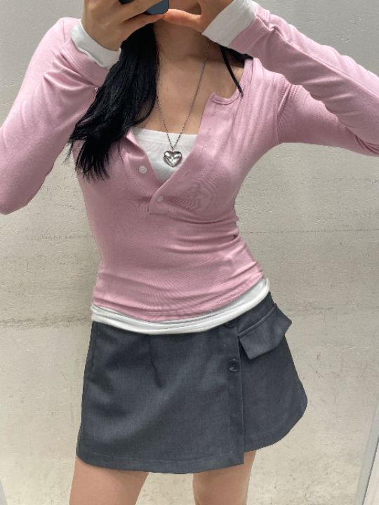 mars東大門㊣代購女裝新品休閑真品時尚推薦熱賣人氣長袖T恤mars長袖T恤