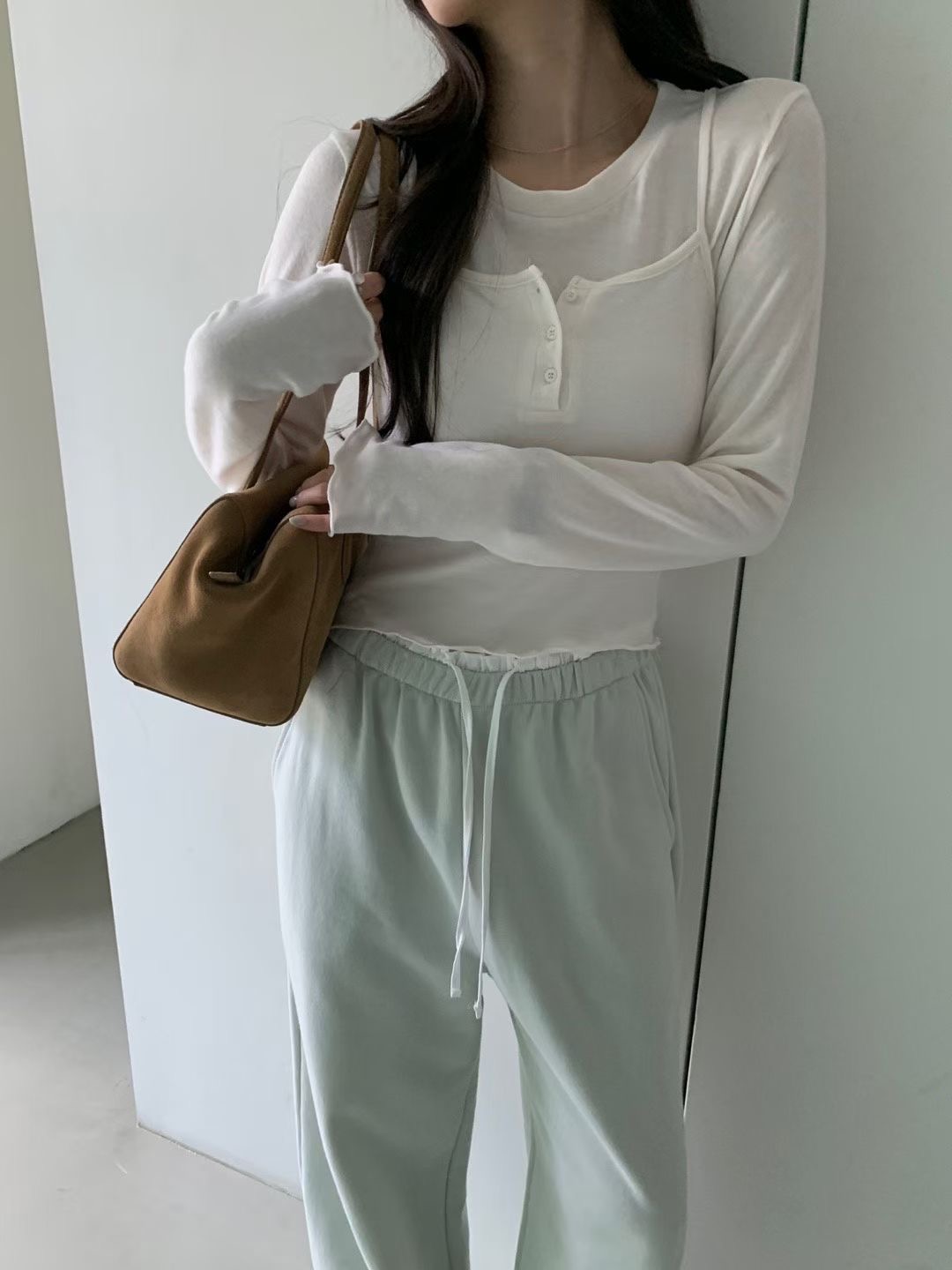 FREELOVE韓國代購㊣女士新品25秋冬時尚真品推薦人氣職業套裝FREELOVE套裝圖色3