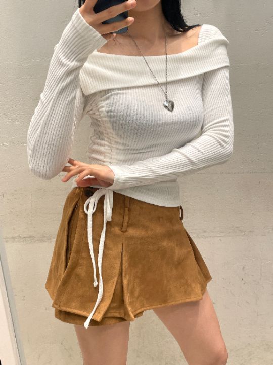mars東大門㊣代購女裝新品人氣熱賣推薦真品25秋冬長袖T恤羊毛mars長袖T恤