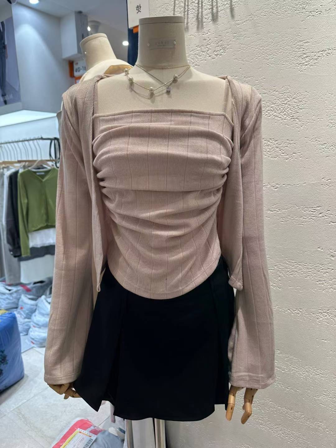 EEYOU東大門㊣實拍女裝新品熱賣人氣時尚職業真品25秋冬套裝EEYOU套裝圖色1