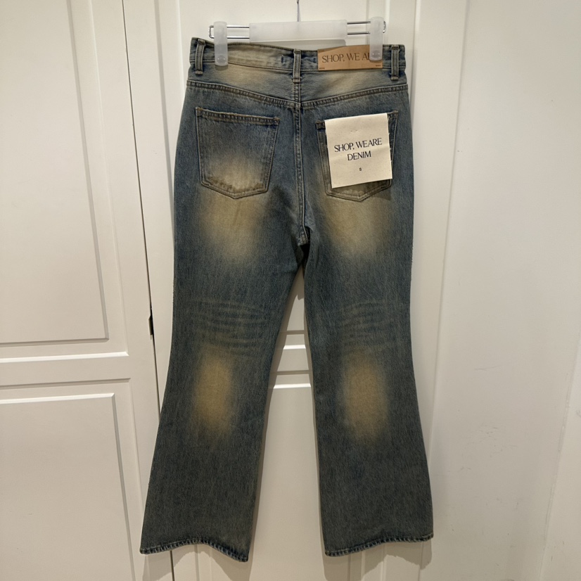 WE ARE/WELOVER東大門㊣直郵女裝新款休閑職業真品牛仔褲SHOP_WE ARE牛仔褲