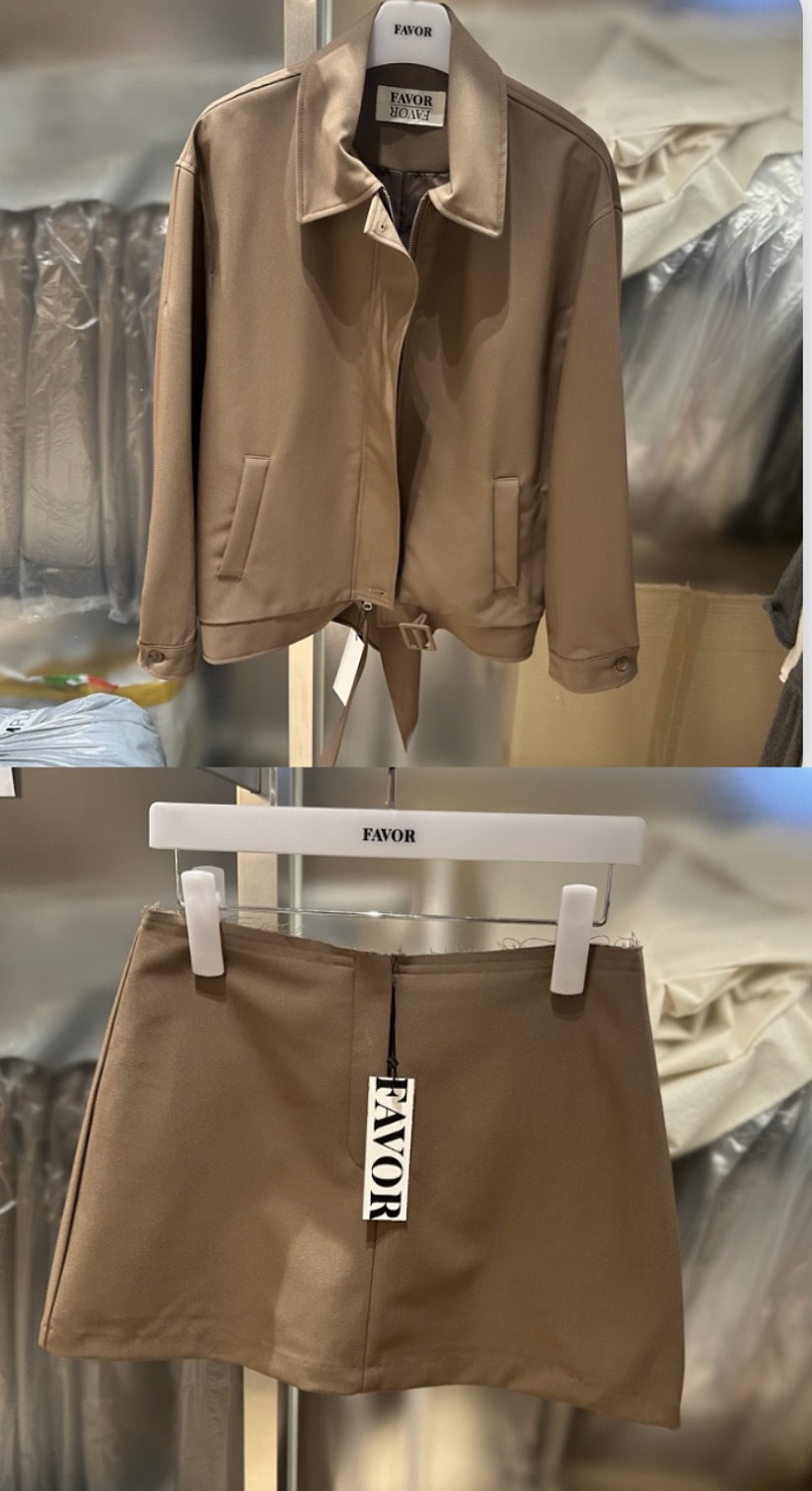 FAVOR-P韓國直郵㊣女士新品25秋冬真品熱賣推薦人氣套裝套裝FAVOR-P套裝圖色1
