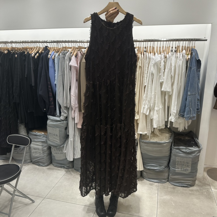 XPARTY東大門㊣實拍女士新品25秋冬時尚推薦熱賣休閑連衣裙XPARTY連衣裙圖色3棕色