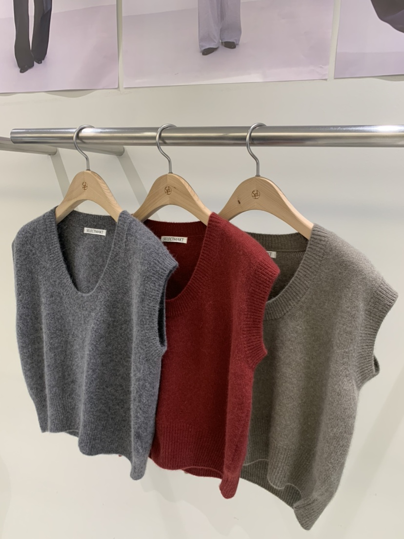 SELECT MARKET韓國直郵㊣女士新品25秋冬熱賣休閑吊帶背心SELECT MARKET吊帶/背心