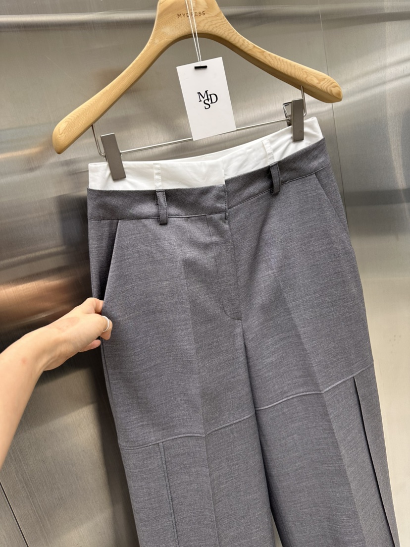 MYDRESS東大門㊣代購女裝新品時尚推薦熱賣職業真品25秋冬休閑褲MYDRESS休閑褲