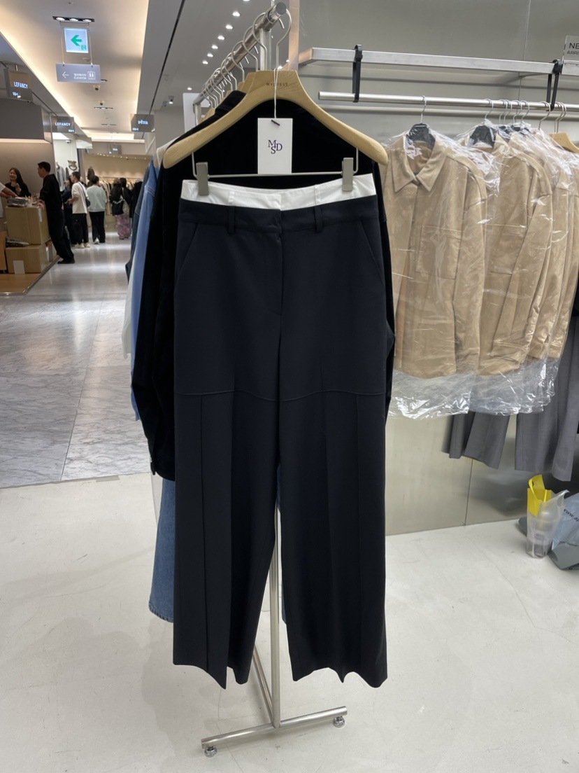 MYDRESS東大門㊣代購女裝新品時尚推薦熱賣職業真品25秋冬休閑褲MYDRESS休閑褲圖色2