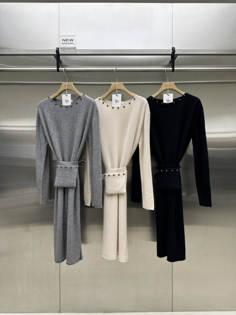 MYDRESS韓國直郵㊣女裝新款休閑25秋冬時尚真品推薦連衣裙含包MYDRESS連衣裙