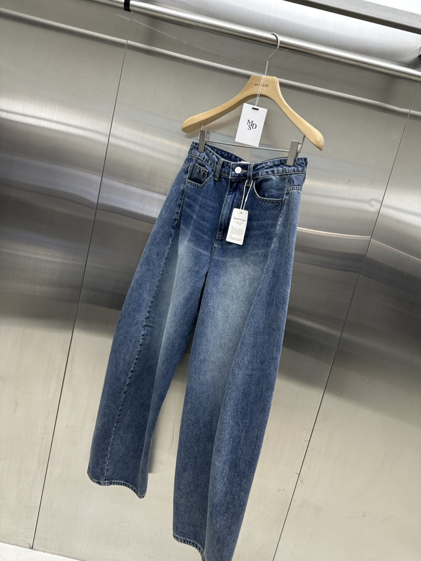 MYDRESS東大門㊣代購女士新品時尚25秋冬人氣熱賣推薦牛仔褲MYDRESS牛仔褲