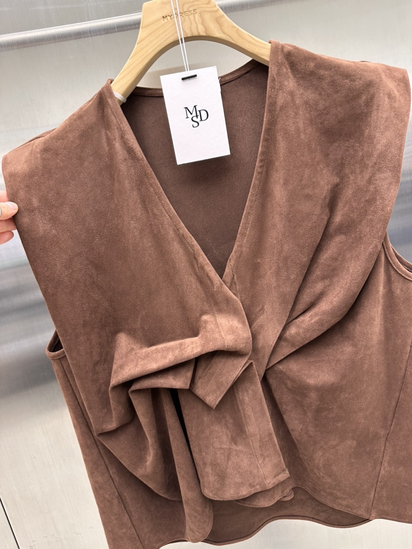 MYDRESS韓國代購㊣女裝新品熱賣休閑真品時尚推薦職業人氣馬甲MYDRESS馬甲