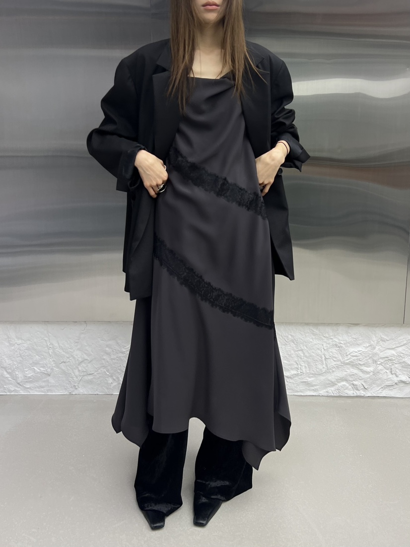 NOVUS韓國代購㊣女裝新款熱賣時尚職業25秋冬人氣連衣裙蕾絲NOVUS連衣裙