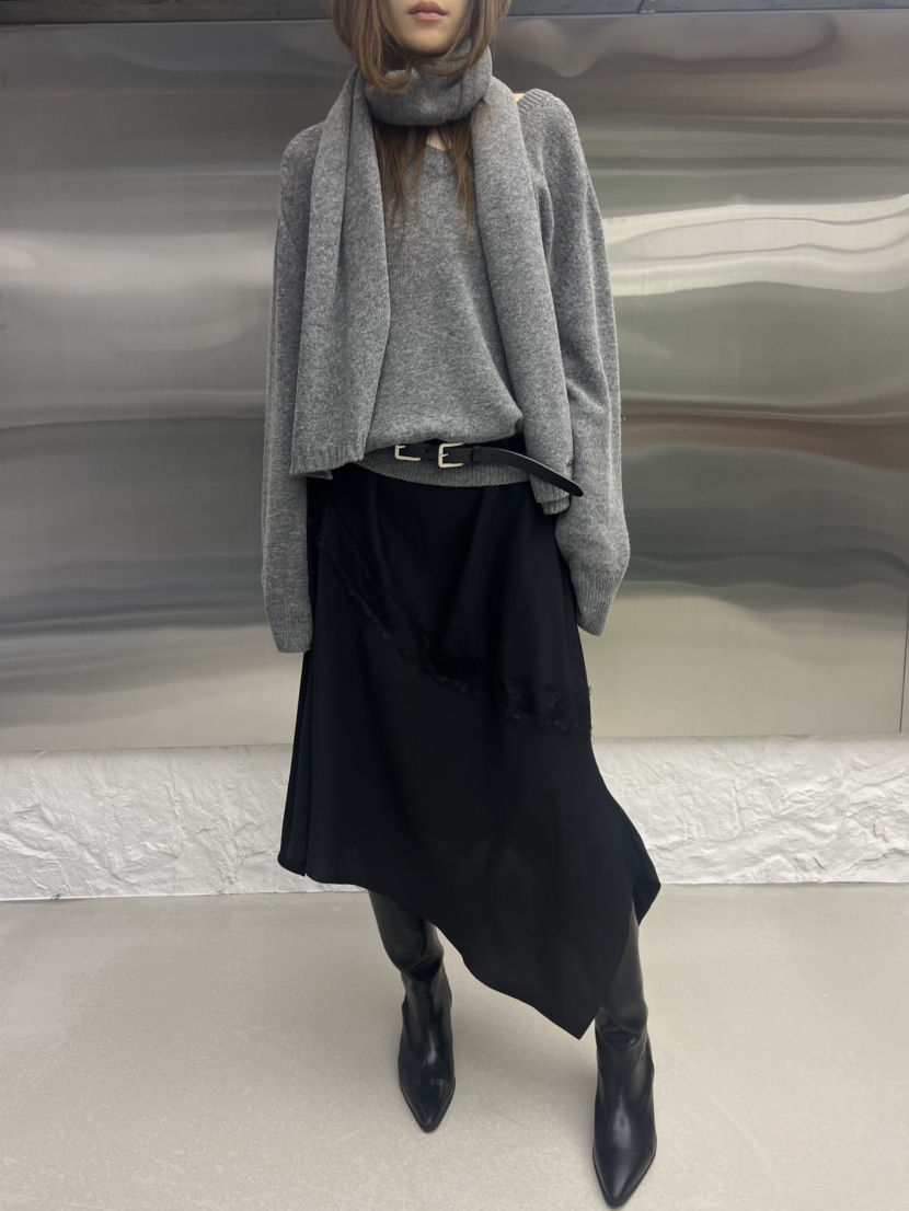 NOVUS韓國代購㊣女裝新款熱賣時尚職業25秋冬人氣連衣裙蕾絲NOVUS連衣裙