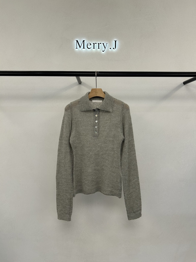 MERRY-J東大門㊣實拍女裝新品真品人氣休閑時尚推薦針織衫MERRY-J針織衫圖色2