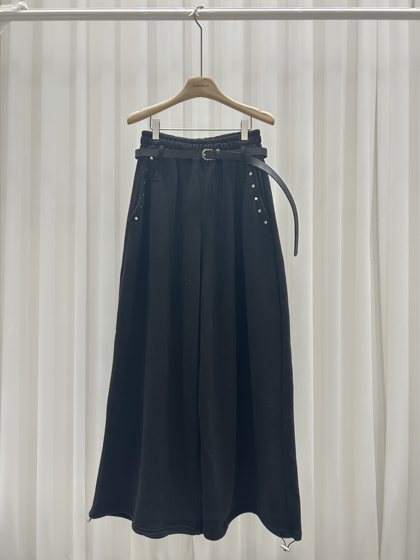 IF YOU SAY SO韓國直郵㊣女裝新品25秋冬人氣休閑褲含腰帶IF YOU SAY SO休閑褲圖色2