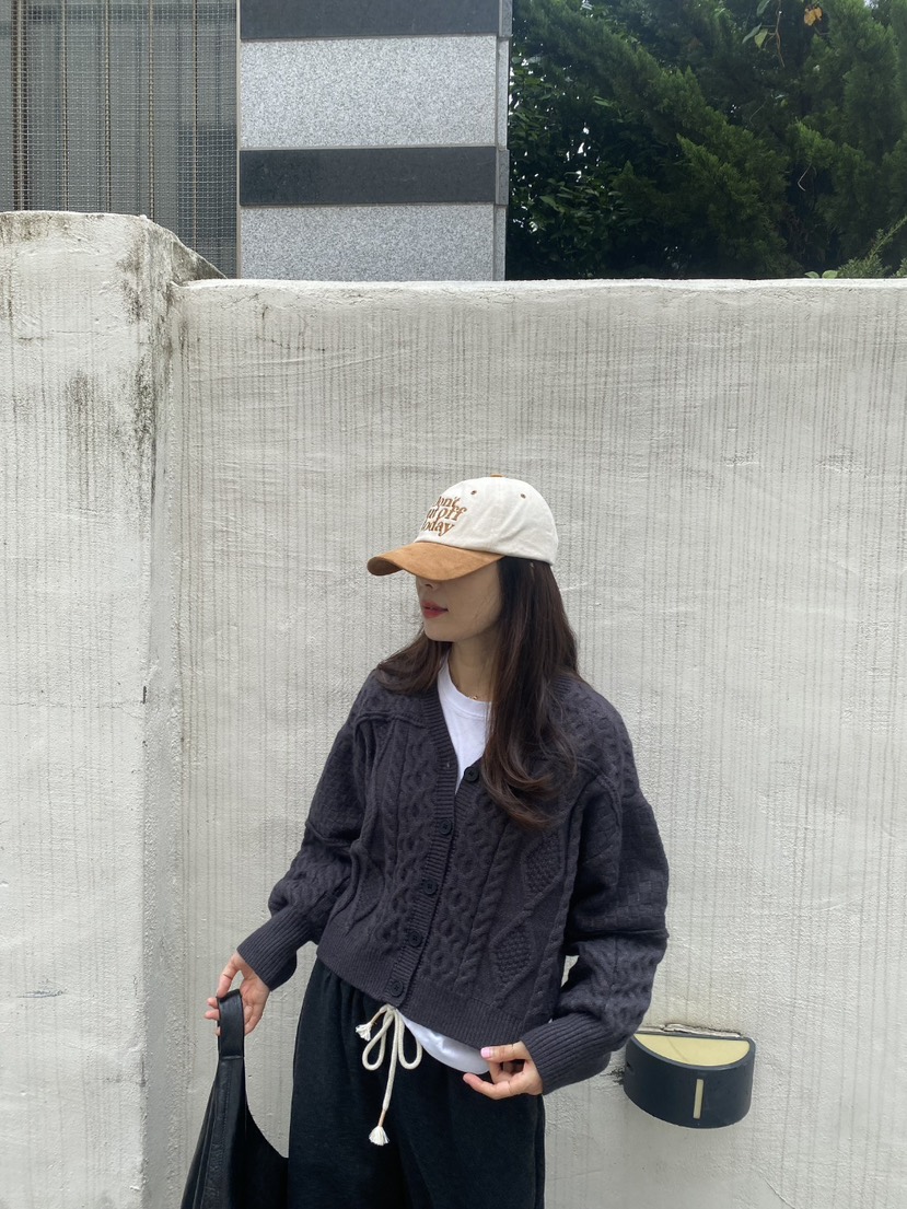 YESFREE韓國直郵㊣女士新款人氣熱賣25秋冬職業休閑針織衫開衫YESFREE針織衫
