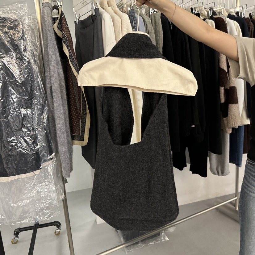 DOUBLE STANDARD/LE SMOKING/MAISONSTAFF東大門㊣直郵女士新品手提包MAISONSTAFF手提包