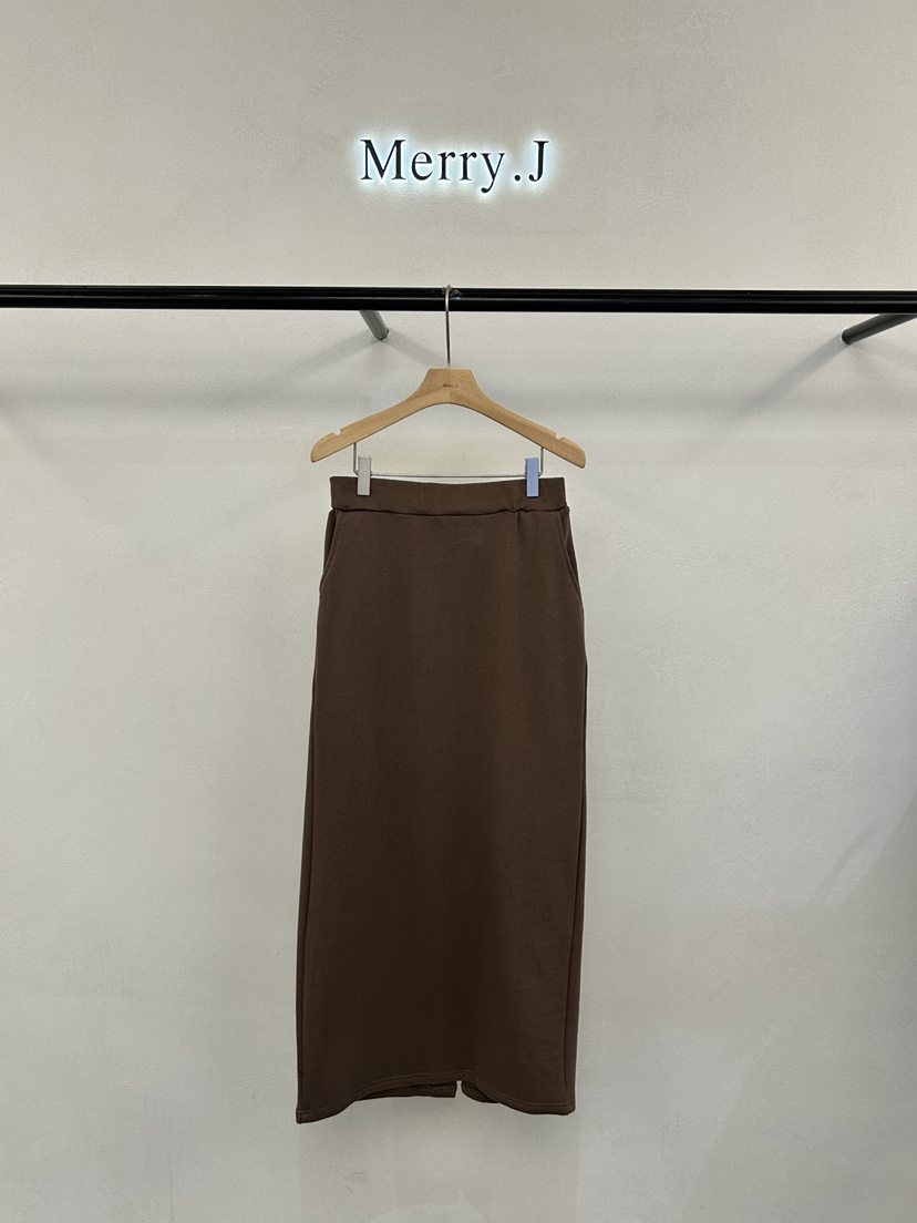 MERRY-J東大門㊣實拍女裝新品熱賣推薦真品人氣休閑25秋冬長裙MERRY-J長裙圖色1