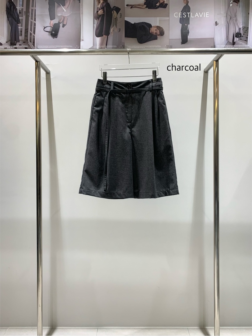 CESTLAVIE韓國直郵㊣女士新款真品25秋冬時尚人氣職業短褲羊毛CESTLAVIE短褲圖色1