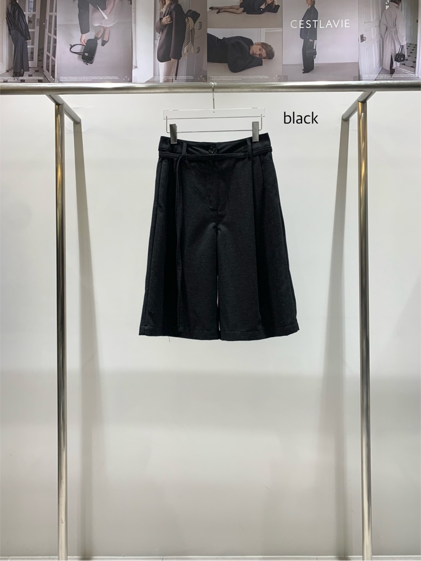 CESTLAVIE韓國直郵㊣女士新款真品25秋冬時尚人氣職業短褲羊毛CESTLAVIE短褲圖色2