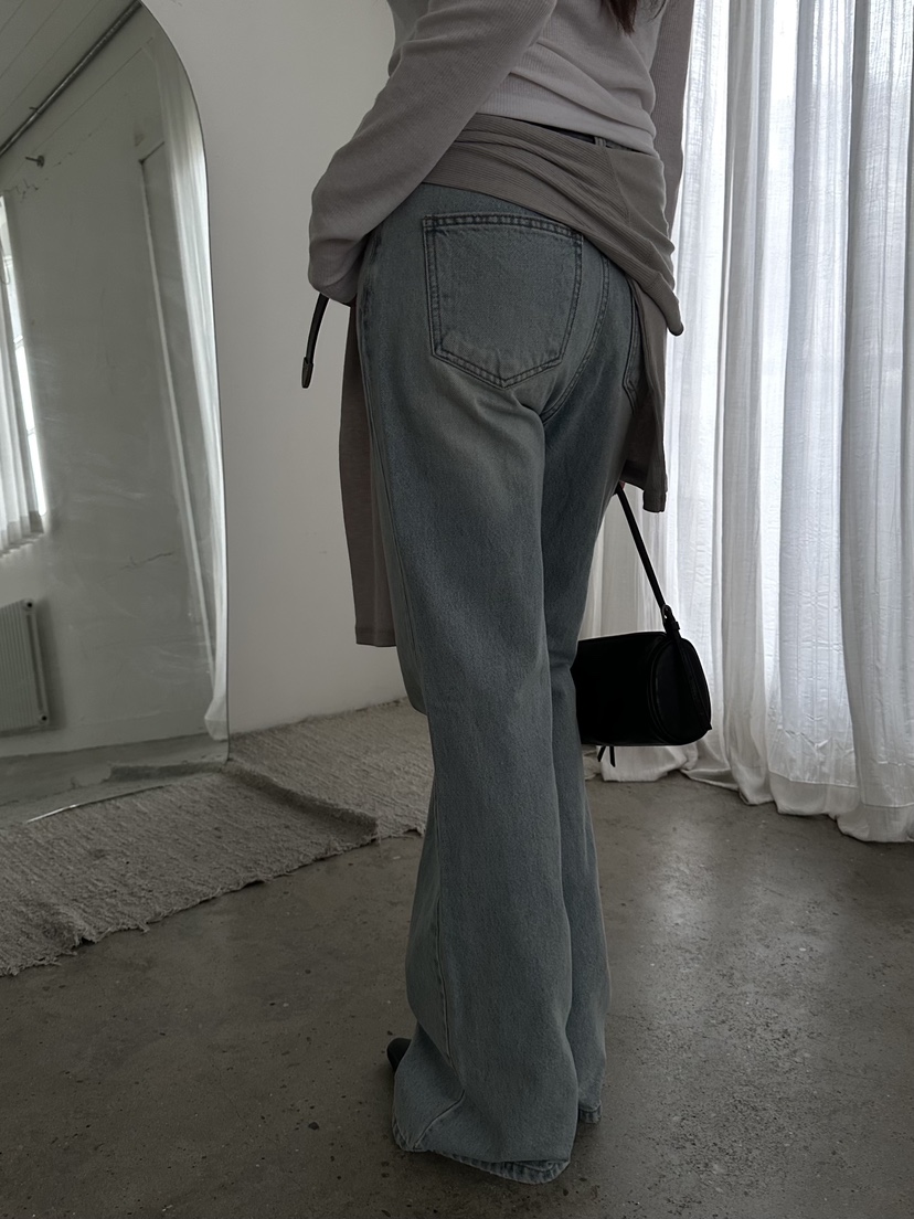 ACME東大門㊣代購女裝新品人氣時尚25秋冬職業推薦真品牛仔褲ACME牛仔褲