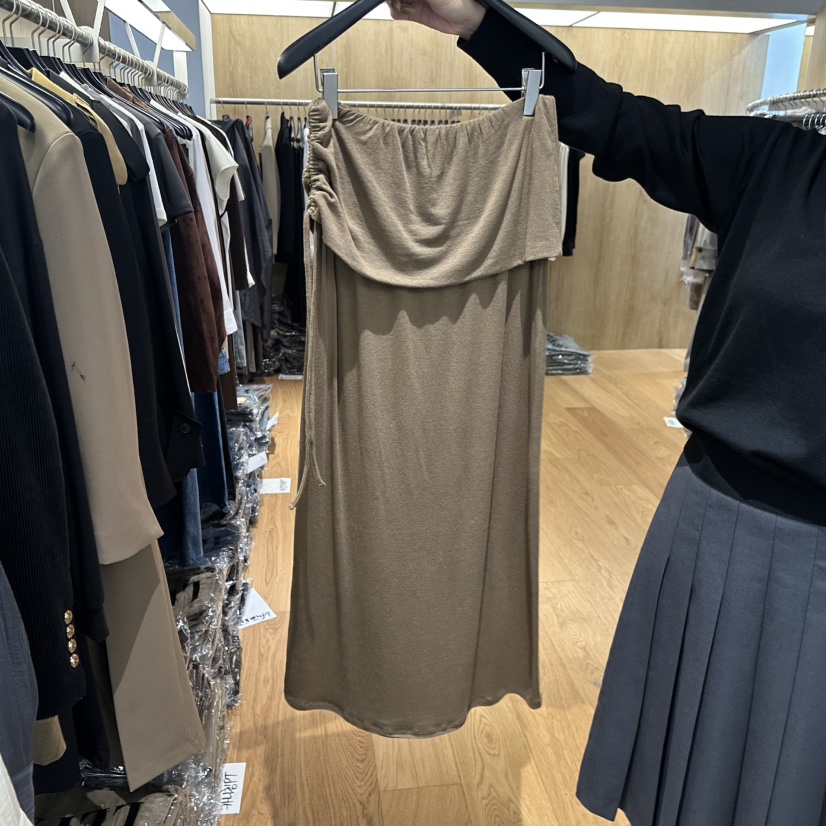 LEFANCY韓國代購㊣女裝新品職業人氣推薦真品時尚25秋冬長裙LEFANCY長裙