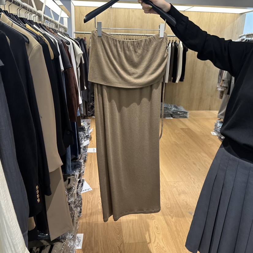LEFANCY韓國代購㊣女裝新品職業人氣推薦真品時尚25秋冬長裙LEFANCY長裙圖色1
