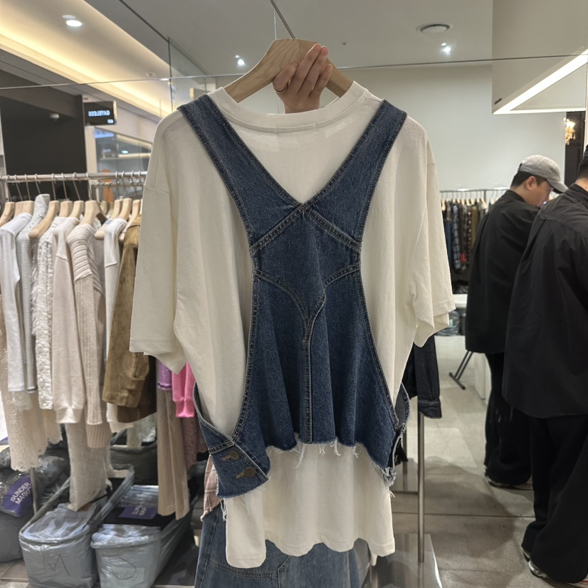 SUNDER MARKET東大門㊣直郵女士新款職業吊帶背心不含內搭SUNDER MARKET吊帶/背心