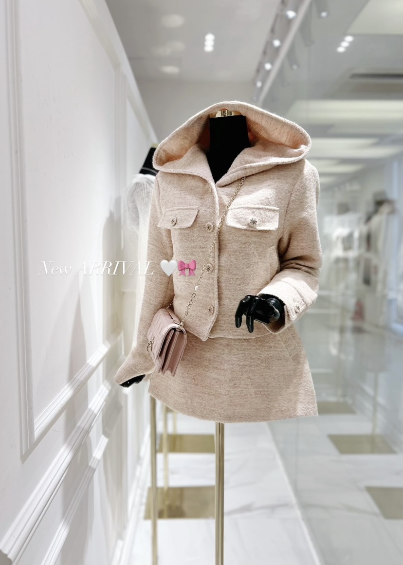 LAFFINE-P東大門㊣實拍女裝新品推薦套裝不含包粗花呢套裝LAFFINE-P套裝圖色1