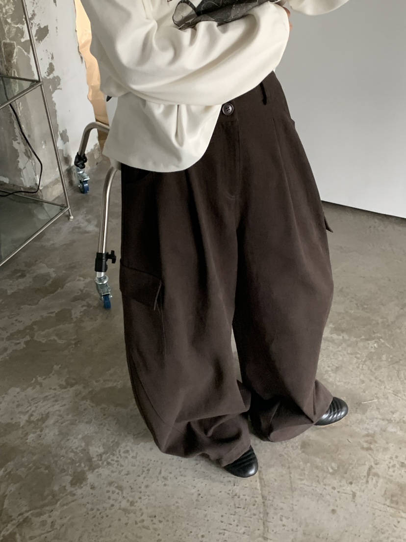 RIVER RAIN東大門㊣實拍女裝新款推薦職業熱賣休閑褲工裝褲RIVER RAIN休閑褲