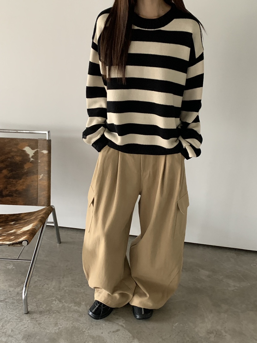RIVER RAIN東大門㊣實拍女裝新款推薦職業熱賣休閑褲工裝褲RIVER RAIN休閑褲