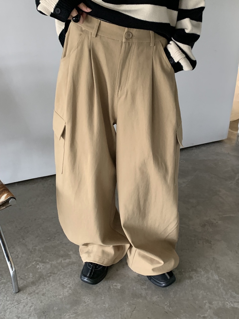 RIVER RAIN東大門㊣實拍女裝新款推薦職業熱賣休閑褲工裝褲RIVER RAIN休閑褲