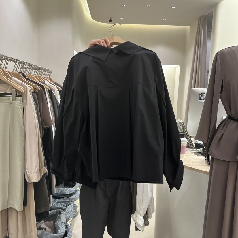 MATIERE東大門㊣代購女裝新款熱賣25秋冬真品時尚襯衫蕾絲衫MATIERE襯衫/蕾絲衫