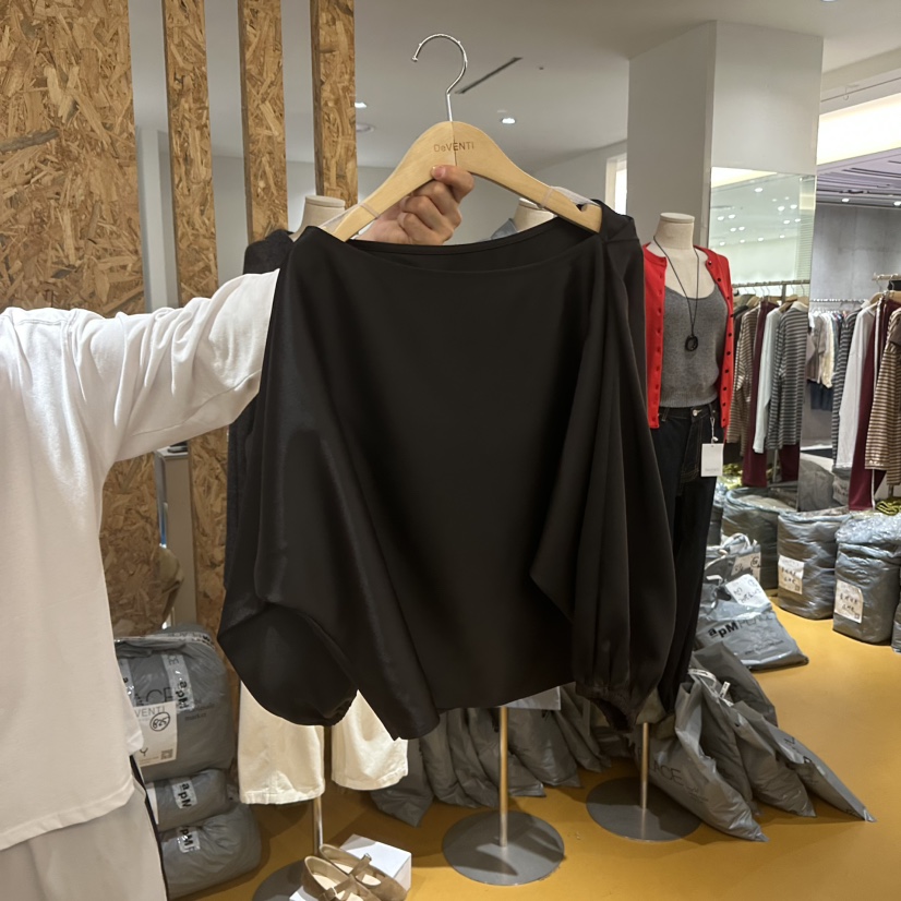 DE VENTI韓國代購㊣女裝新品休閑25秋冬真品熱賣襯衫蕾絲衫DE VENTI襯衫/蕾絲衫圖色2